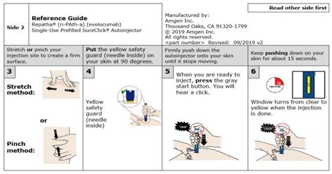 Repatha Injection Tips 的图像结果