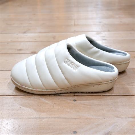 SUBU sandals RE: ECO LEATHER white SR-143 スブ リエコレザー ホワイト ユニセックス | BEANS ...