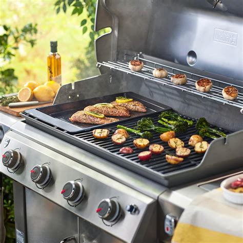 Buy 7599 Griddle for Weber Genesis II, Cast Iron Griddle for Weber ...