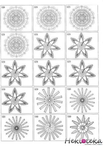Heklanje-Šeme za heklanje-Mustre heklanje