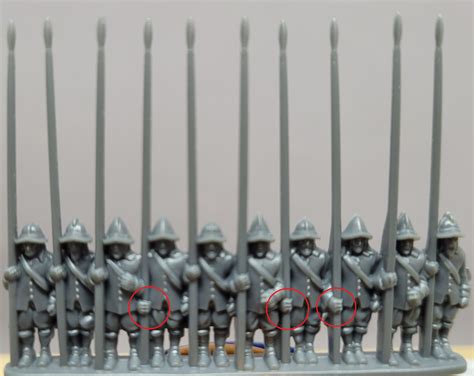 Warlord Pike and Shotte Epic Battles: the infantry sprue