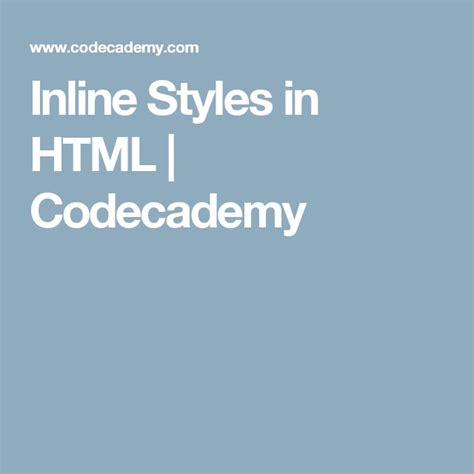 How to Use HTML Inline 的图像结果
