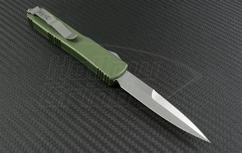Microtech Knives OD Green Ultratech D/E Automatic OTF D/A Knife (3.44in ...