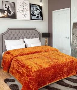 UNIQUE DECORATORS Solid Double Mink Blanket for AC Room - Buy UNIQUE ...