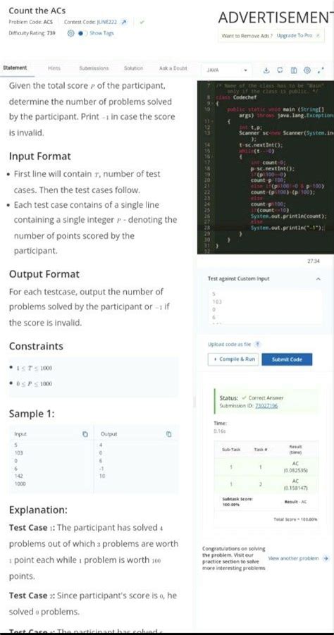 Image result for Good Turn CodeChef Solution in Java