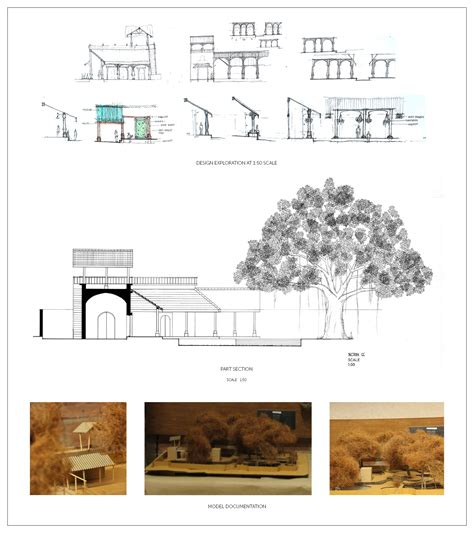 LIVING PLACES : A courtyard by the Banyan | CEPT - Portfolio