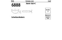 DIN 6888 Scheibenfedern, C45K 2 x 3,7