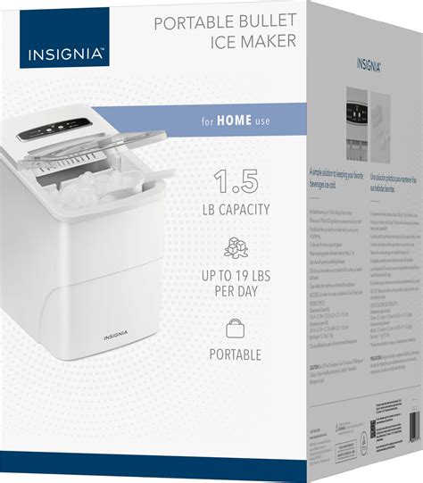 Customer Reviews: Insignia™ Portable Ice Maker with Auto Shut-Off White ...