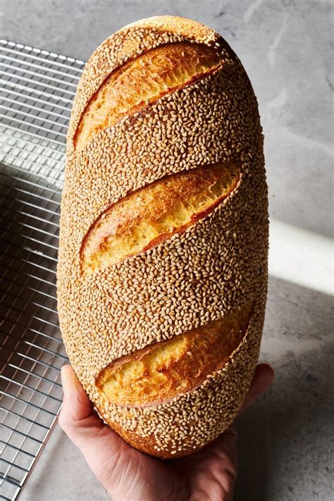 Pane Siciliano (Semolina and Sesame Sourdough Bread) | The Perfect Loaf ...