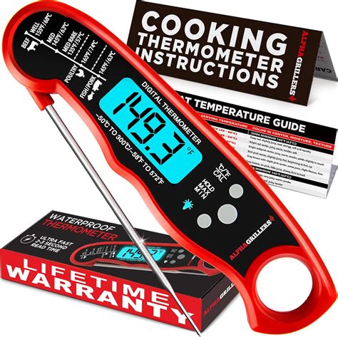 Alpha Grillers Instant Read Meat Thermometer: Your Ultimate Cooking ...
