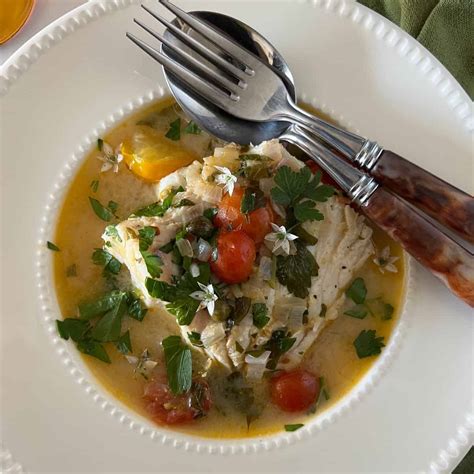 Poached Italian Fish Recipe: Acqua Pazza - She Loves Biscotti