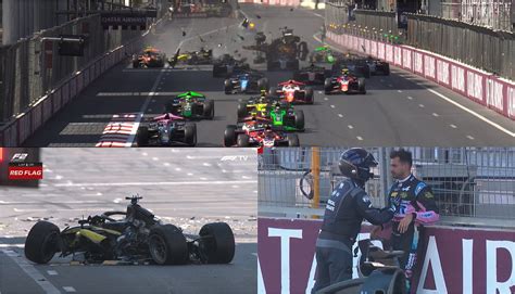 VIDEO: Indian F2 Racer Kush Maini Survives Life-Threatening Crash; Car ...