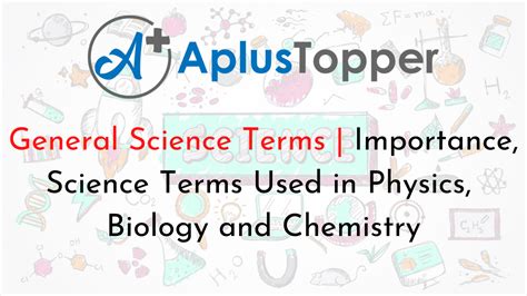 Image result for Science Terminology