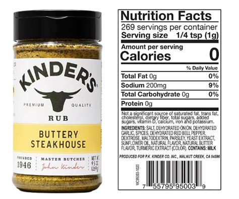 Kinders Buttery – Paquete grande de 19 onzas Buttery Steakhouse ...