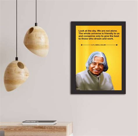 APJ Abdul Kalam Motivational Quotes frames for OFFICE & STUDENT- Framed ...