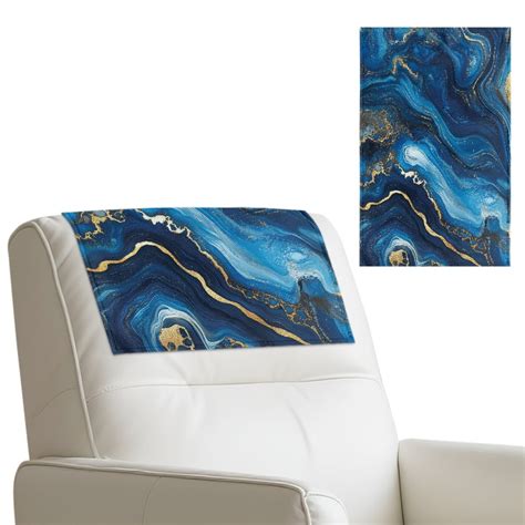 COEQINE Headrest Cover for Home Recliner, 17x27 Inch PU Leather Couch ...