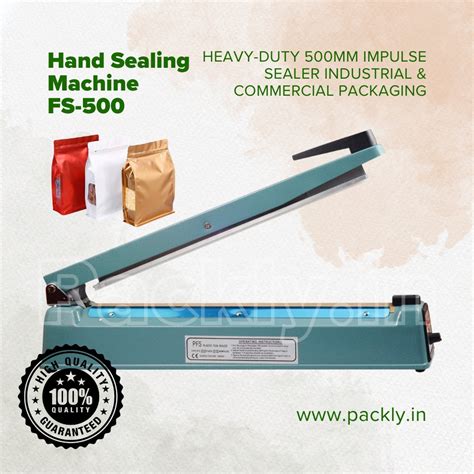 Hand Sealing Machine FS-500 – Long Sealing Impulse Sealer in Bangalore ...