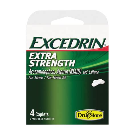 Buy Excedrin Extra Strength Caplets, 4 Count at Ubuy Philippines