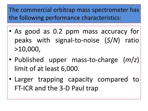 Image result for Orbitrap Mass Spectrum