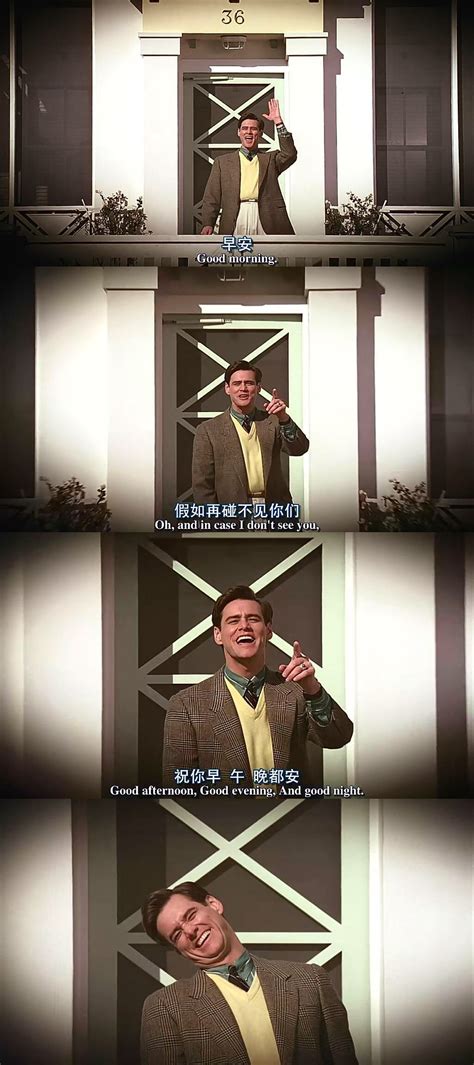 【楚门的世界】The Truman Show 经典台词片段 - 哔哩哔哩