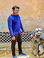 JIM HALO Polarized Sports Sunglasses Mirror Wrap Around Driving Fishing ...