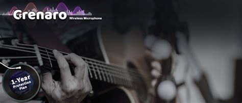 GRENARO P10 Wireless Mic for Youtubers with 3-Level Noise Reduction,Mic ...