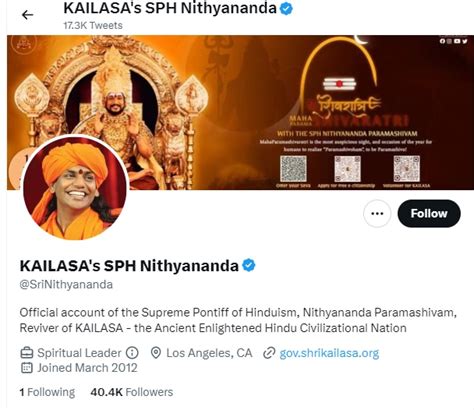 Wild Wild Cult guy Swami Nithyananda just took his island nation ...