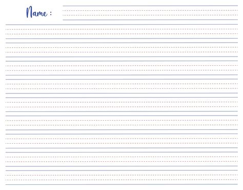Image result for First Grade Writing Paper Printable