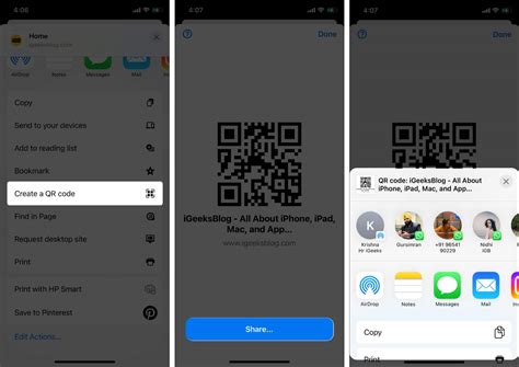 Create QR Code on IPhone 的图像结果