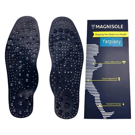 (68 Magnets) Acupressure Magnetic Shoe Insoles,Foot Massage Shoe-Pad ...