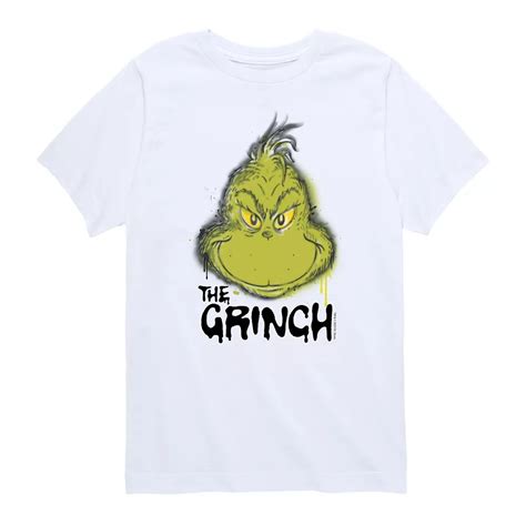 Boys 8-20 Dr. Seuss The Grinch Spray Paint Graphic Tee