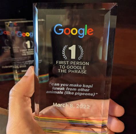 First Person To Google The Phrase Awards - Shut Up And Take My Money