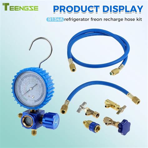 TEENGSE R134A Refrigerator Freon Recharge Hose Kit India | Ubuy