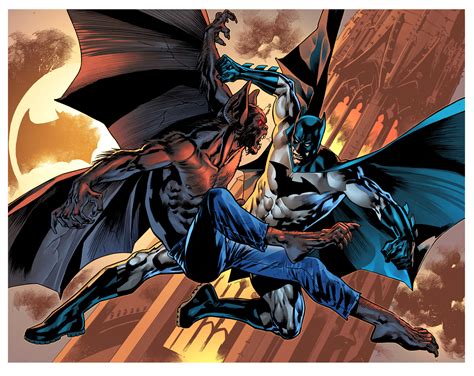 ArtStation - Batman Vs Man-Bat