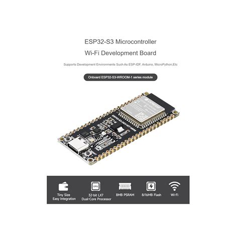 waveshare ESP32-S3 Microcontroller Wi-Fi Development India | Ubuy