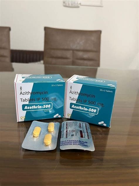 AZOTHRIN-500 MG Medstanz Lifesciences