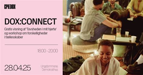 DOX:CONNECT: Gratis film og workshop om forskelligheder i fællesskaber ...
