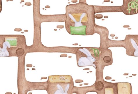 Buy Rabbit Wallpaper for Walls – From ₹99/sq ft