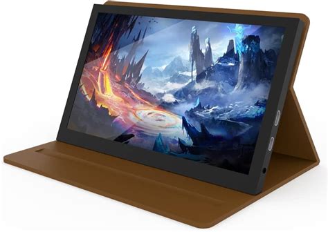 CUQI 7-inch Portable Touchscreen Monitor with Leather India | Ubuy
