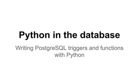 Image result for Python Database Programming