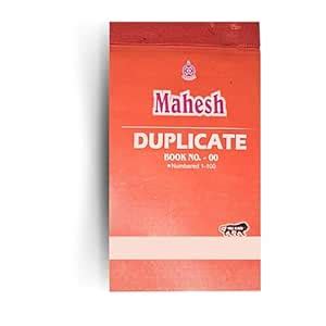 GenUT Duplicate Book | Carbon Copy Receipt Book for Accurate Record ...