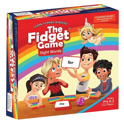 Buy The Fidget Game Learn to Read in Weeks Master 220 High-Frequency ...