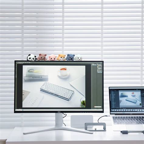 Qaoliffa 6Pcs Creative 3D Craft Figurine Computer Monitor India | Ubuy