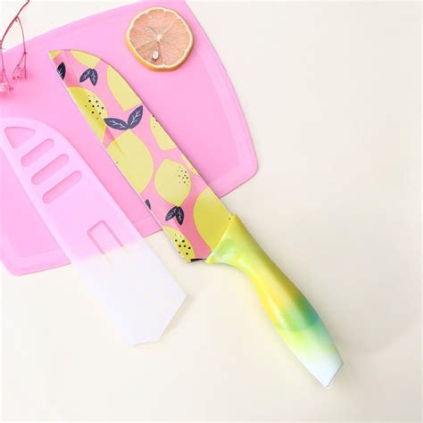 Buy HEXONIQ® Color Printed Kitchen Knife, 6.9" Professional Chef’s ...