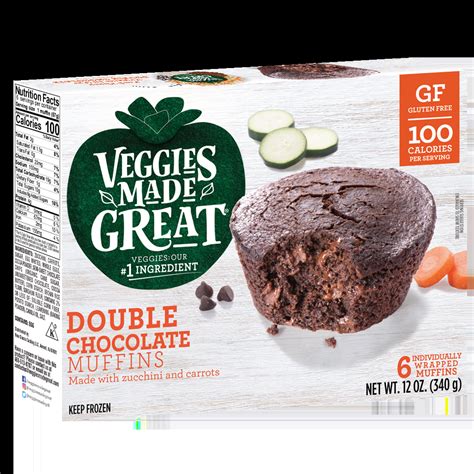 Double Chocolate Muffin — Veggies Made Great
