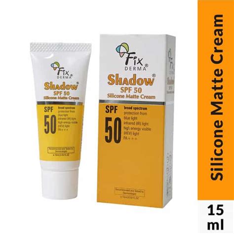 Buy FIXDERMA SHADOW SUNSCREEN SPF 50 SILICONE MATTE CREAM | SUNSCREEN ...