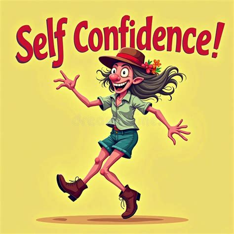 Self Confidence Cartoon Stock Illustrations - 3,288 Self Confidence ...