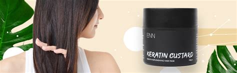 ENN Keratin Custard- Keratin Replinishing Hair Mask | Frizz Control ...
