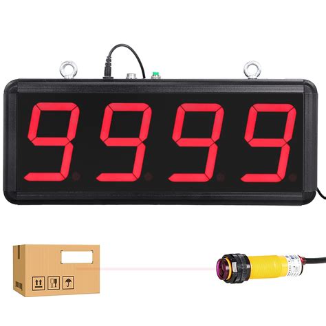 Digital Led Counter 4in Digits Display Counter People Visitor Counter ...