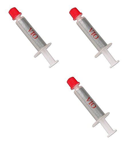 VIO 3-Pack 1.5 Gram Thermal Grease CPU Heat Sink Compound With Easy To ...
